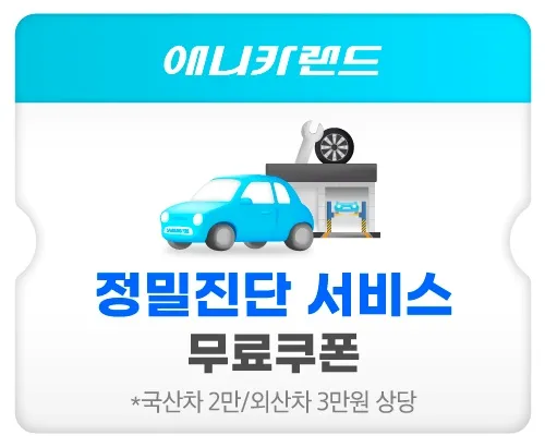 애니카랜드-정밀진단서비스-무료쿠폰