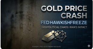 금값 대폭락과 미 연준의 매파적 동결 : 이란발 지정학적 리스크가 가져온 혼돈