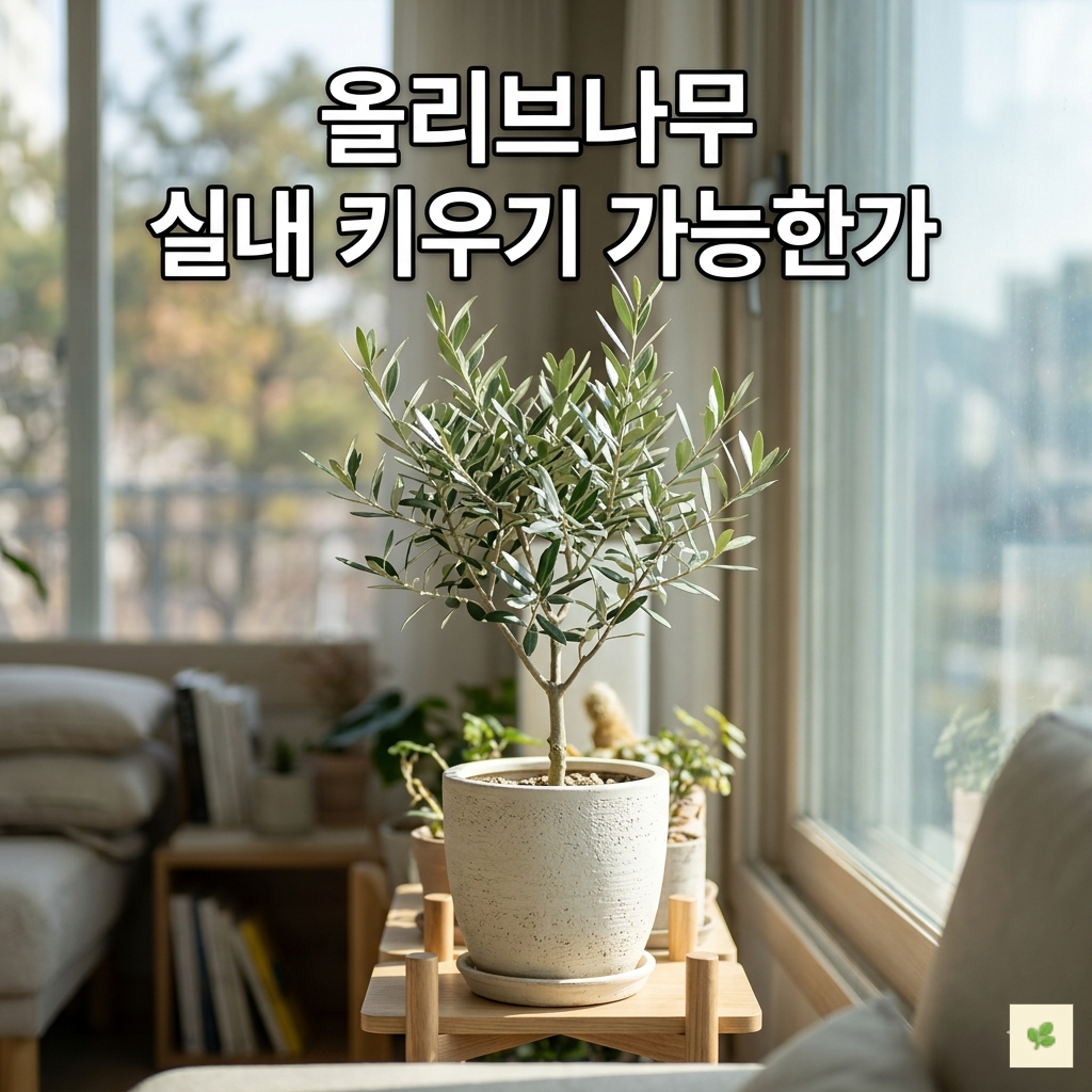 올리브나무 실내 키우기 가능한가