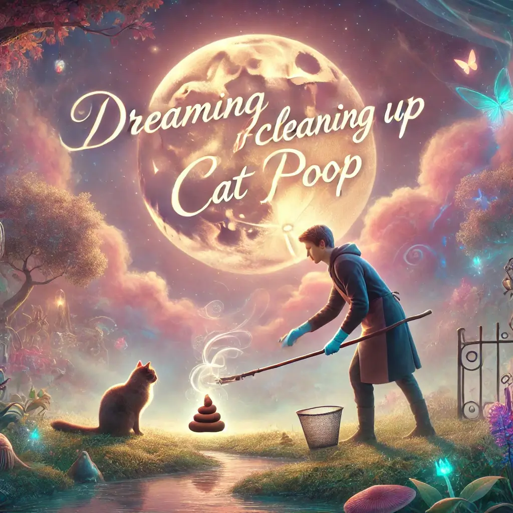 고양이 똥 치우는 꿈 해몽