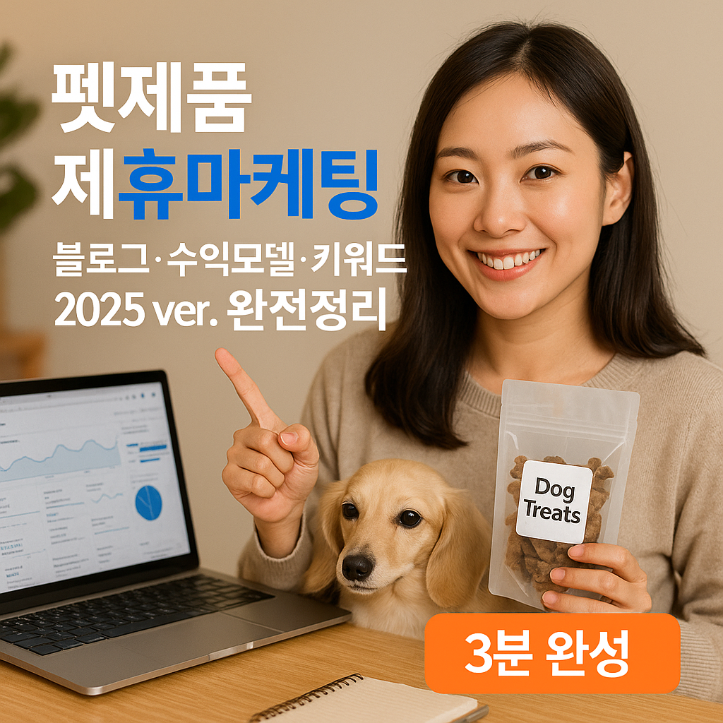펫제품 제휴마케팅 | 블로그·수익모델·키워드 2025 ver. 완전정리