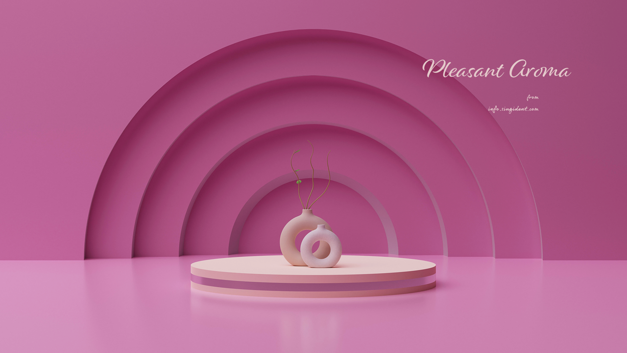 08 자주색 그래픽 C - Pleasant Aroma 자주색배경화면