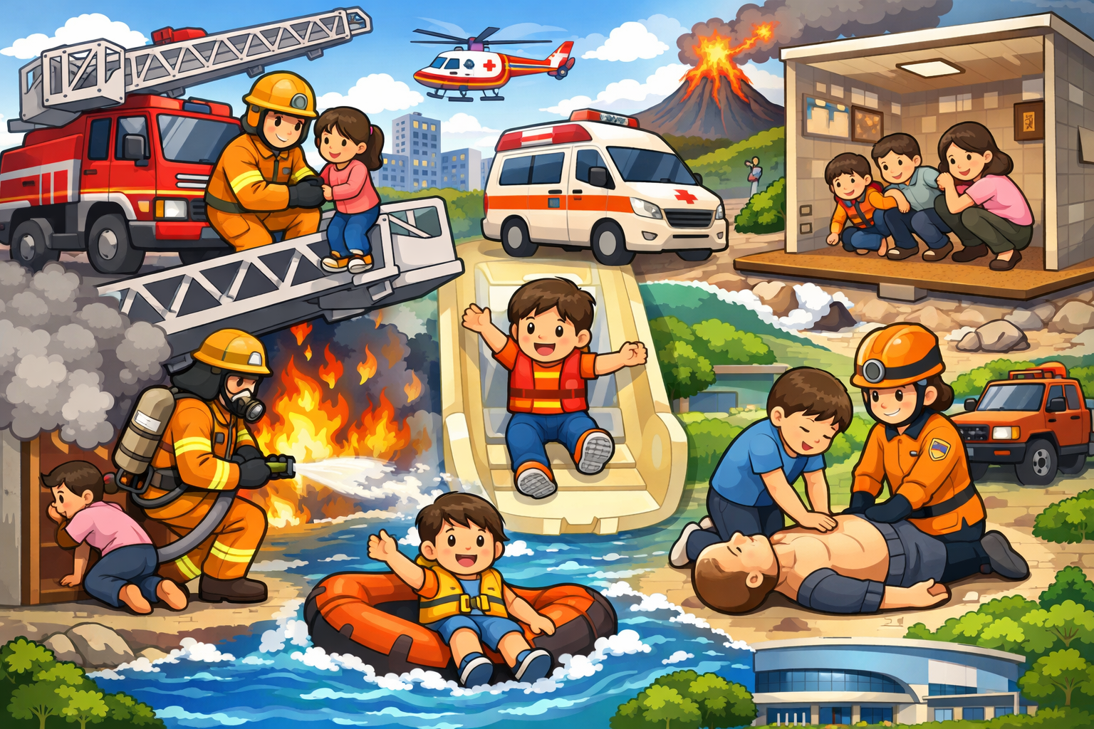 대구 소방안전체험관 예약방법 총정리｜아이와 가볼만한 시민안전테마파크 이용시간&middot;무료체험 안내 관련 사진