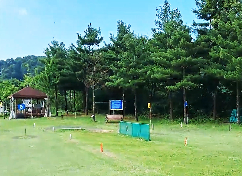 충청북도 청주 호미골파크골프장 소개