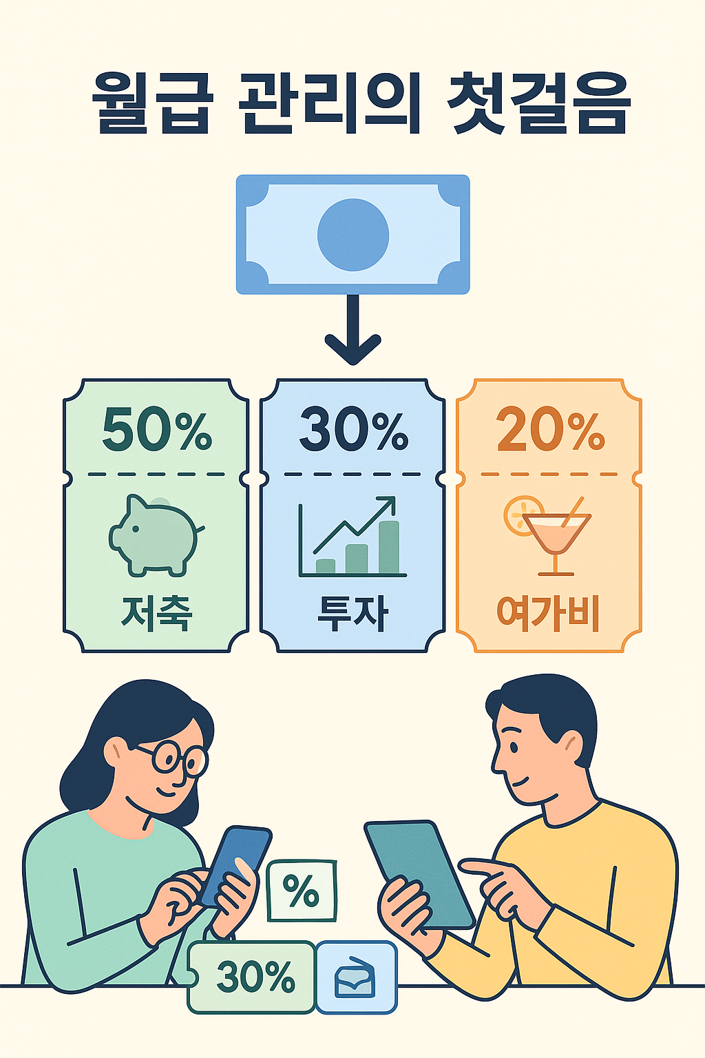 월급 관리의 첫걸음