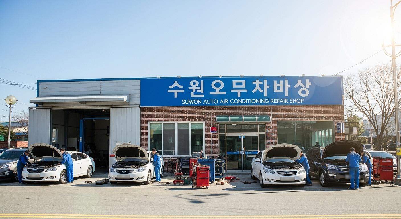 수원 자동차 에어컨 수리 전문점