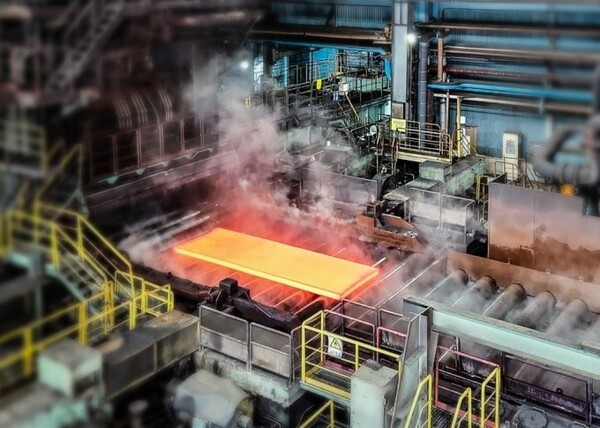 포항 제철공장 사진