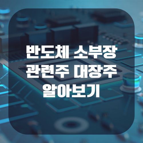 반도체소부장 관련주 대장주