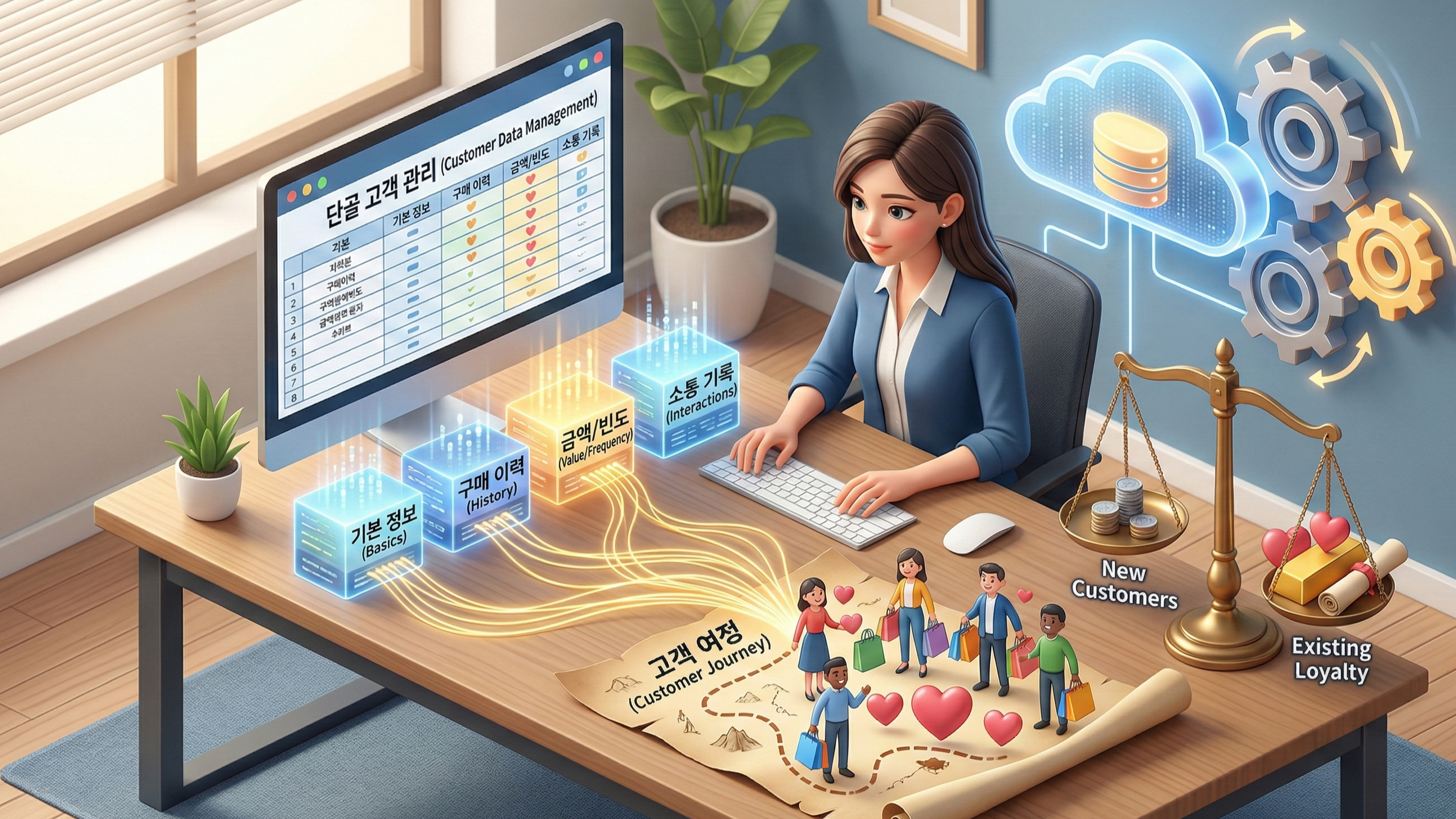 재구매 유도를 위한 고객 데이터 관리(CRM) 기초 관련 이미지