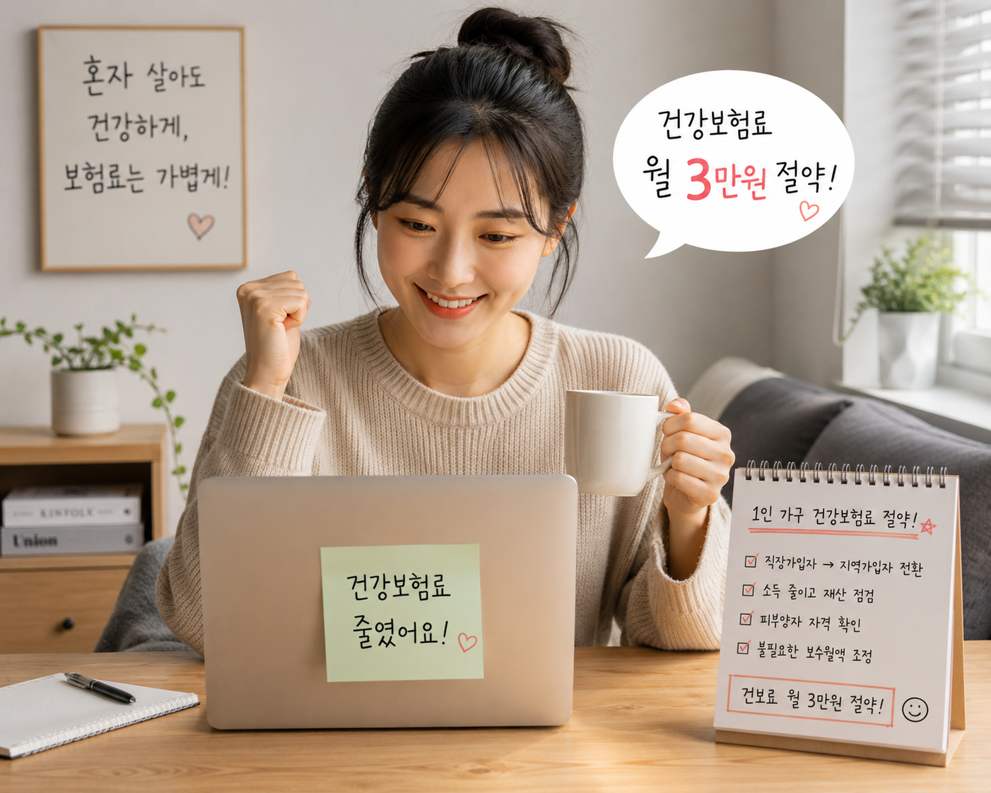 1인가구 기준 건강보험료 줄이는 방법