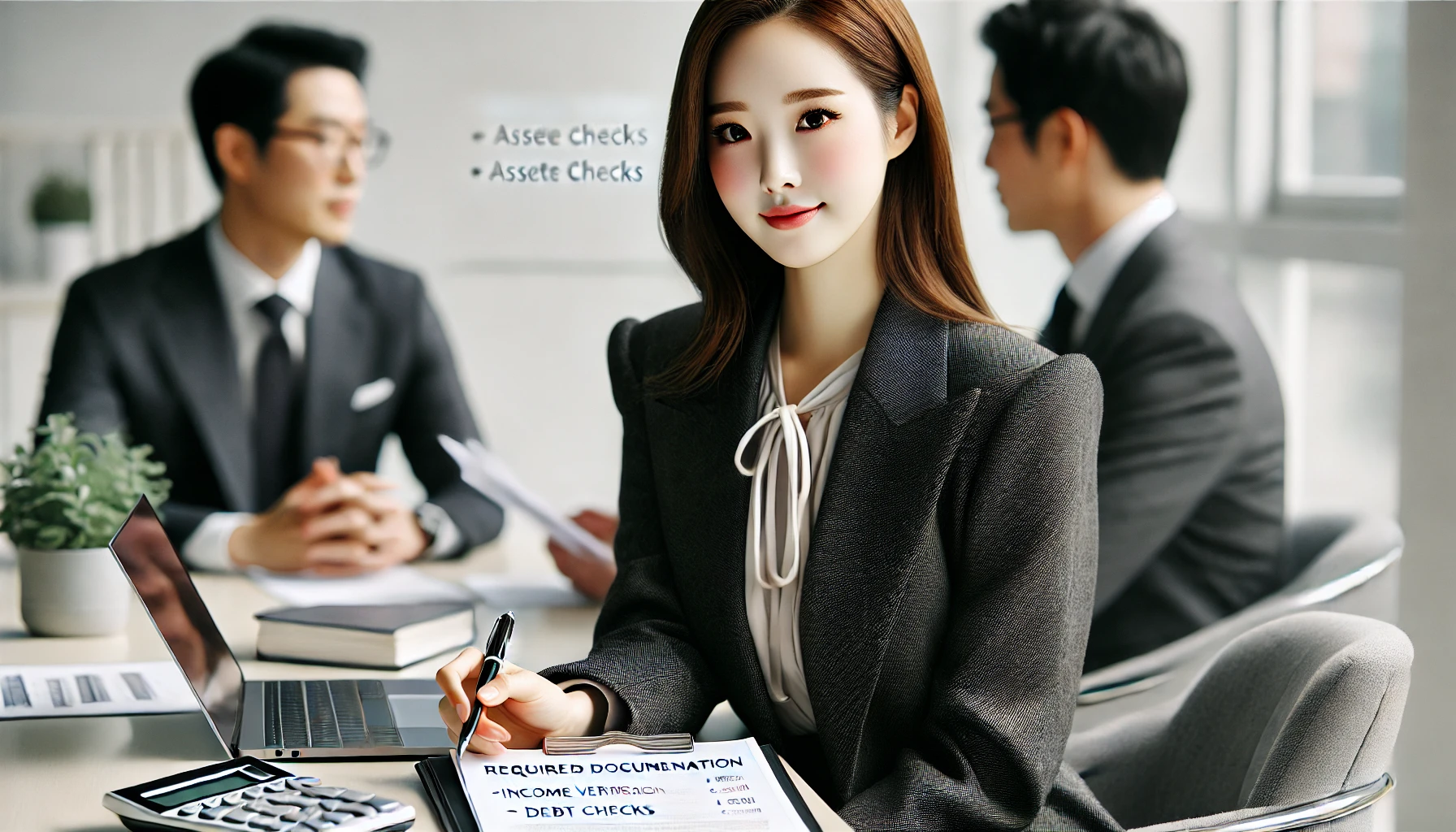 대부업체 과잉대부계약 금지 대부조건 게시 내용 확인하는 이미지