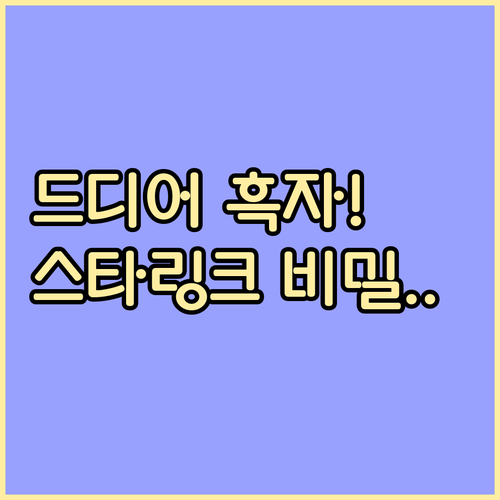 스타링크 흑자 전환 성공 배경과 수익..