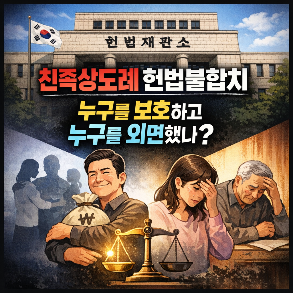친족상도례 헌번불합치 결정