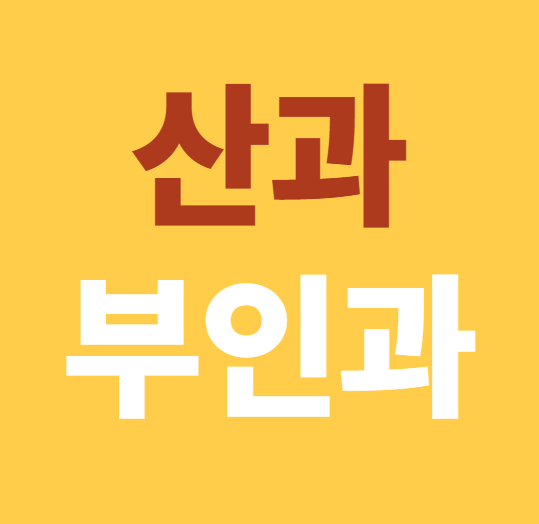 산과 부인과 뜻 차이 특징 진료 항목 방문 팁 영어로 표현 총정리