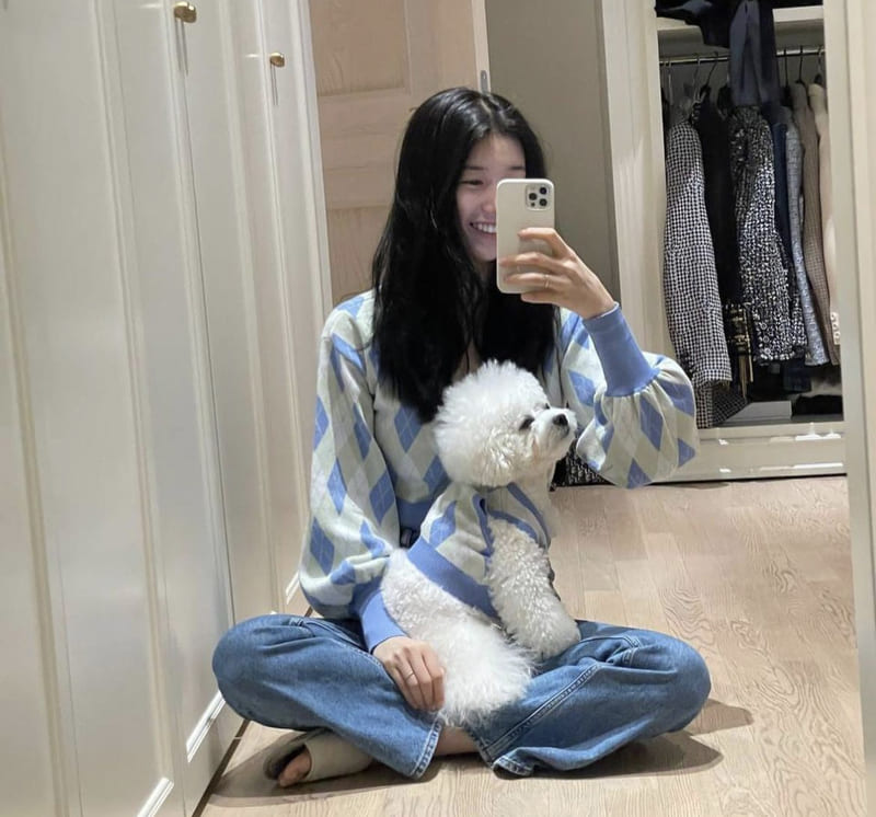 수지 사복 패션