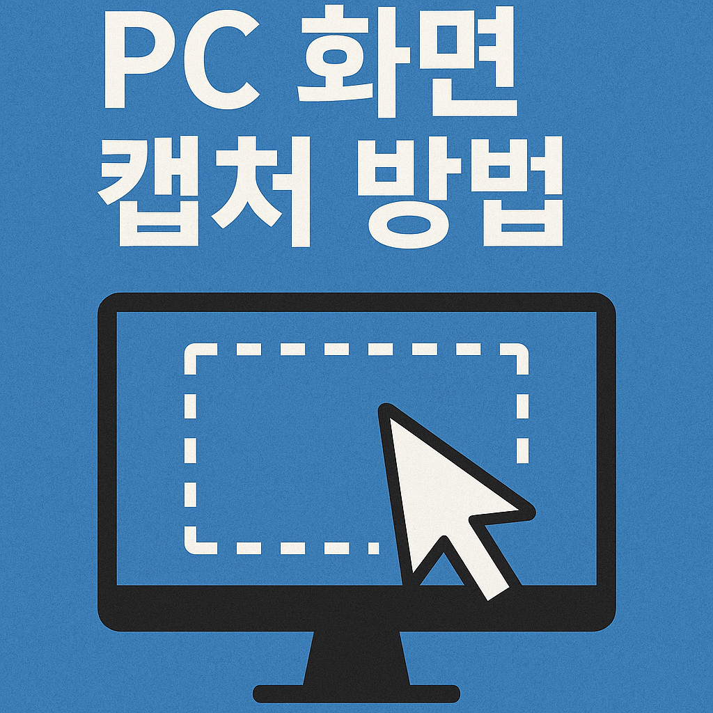 pc화면 캡처 방법