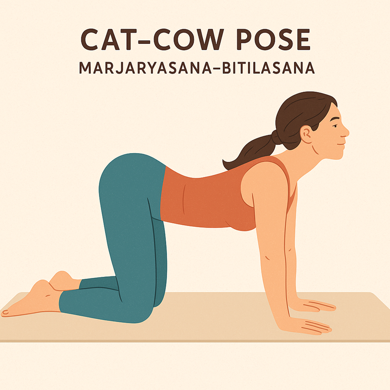 고양이 소 자세