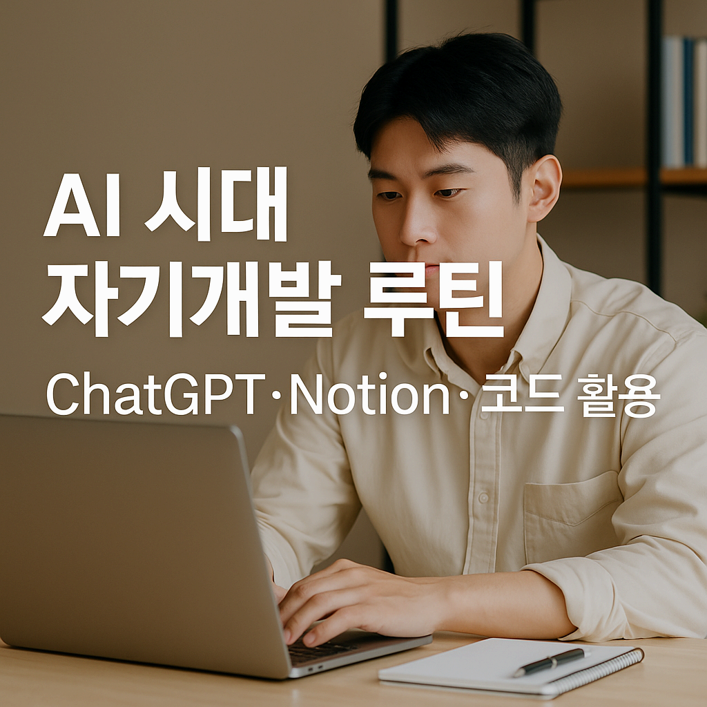 AI 시대 자기개발 루틴 – ChatGPT·Notion·코드로 효율 높이기