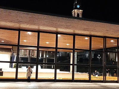 성모님 발현 성당 외부