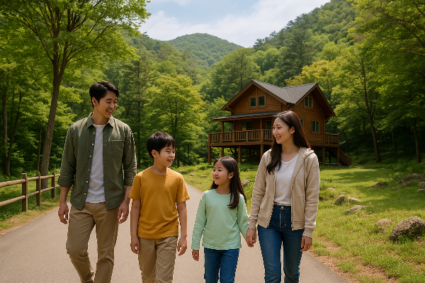 서운산자연휴양림｜안성 자연 속 최고의 가족 여행지