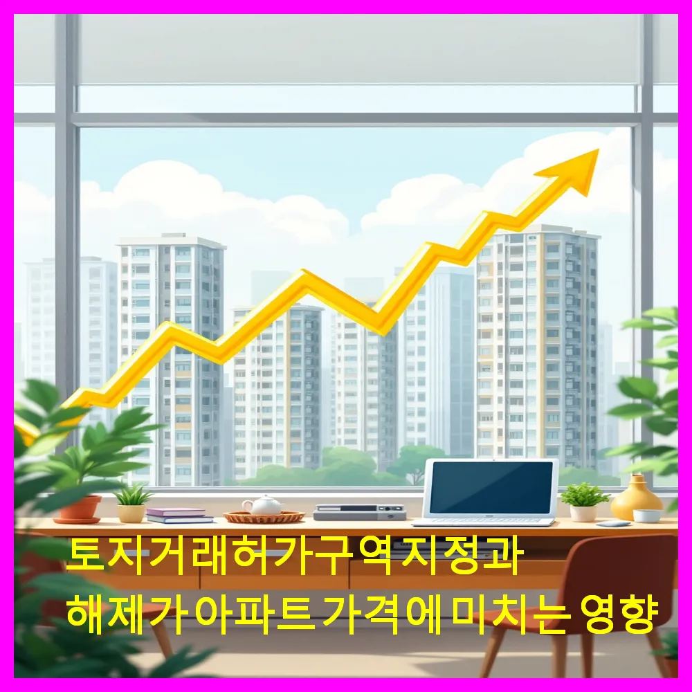 토지거래허가구역 지정과 해제가 아파트 가격에 미치는 영향