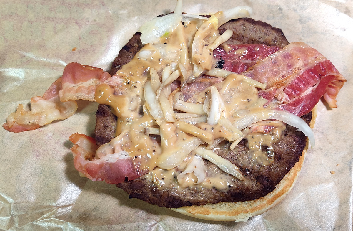 패티 상단 재료