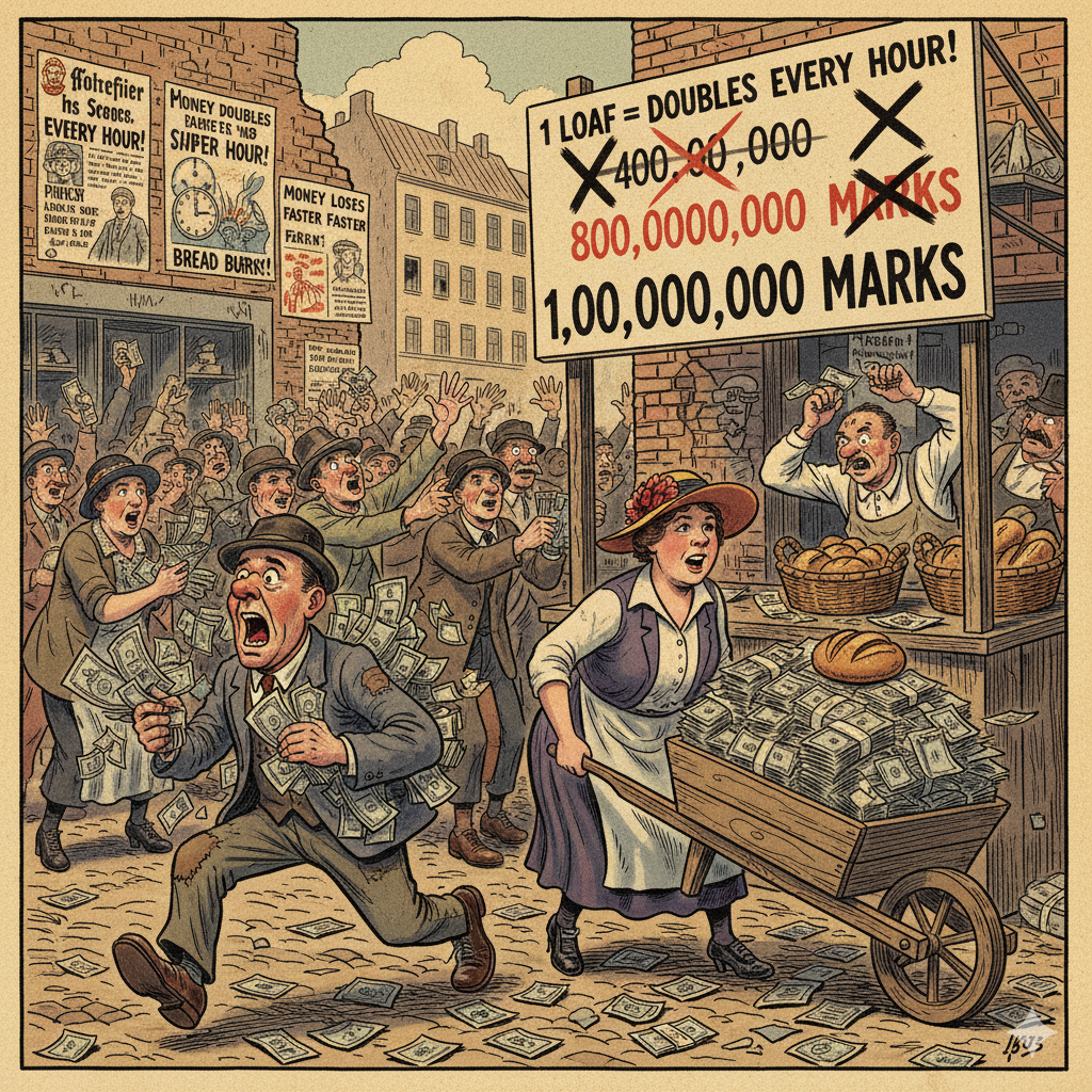 1920년대 독일 화폐의 몰락