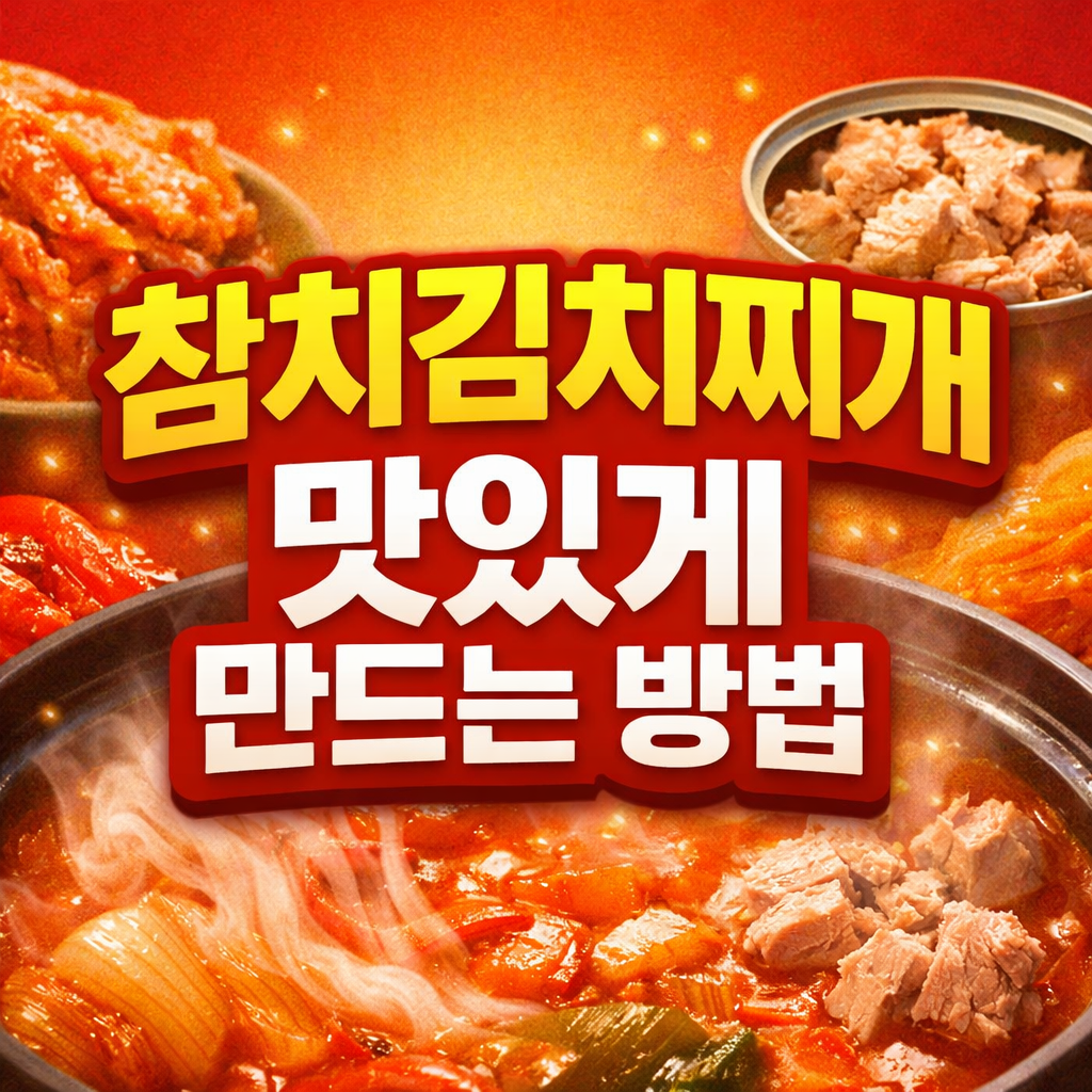 참치김치찌개 맛있게 만드는 방법