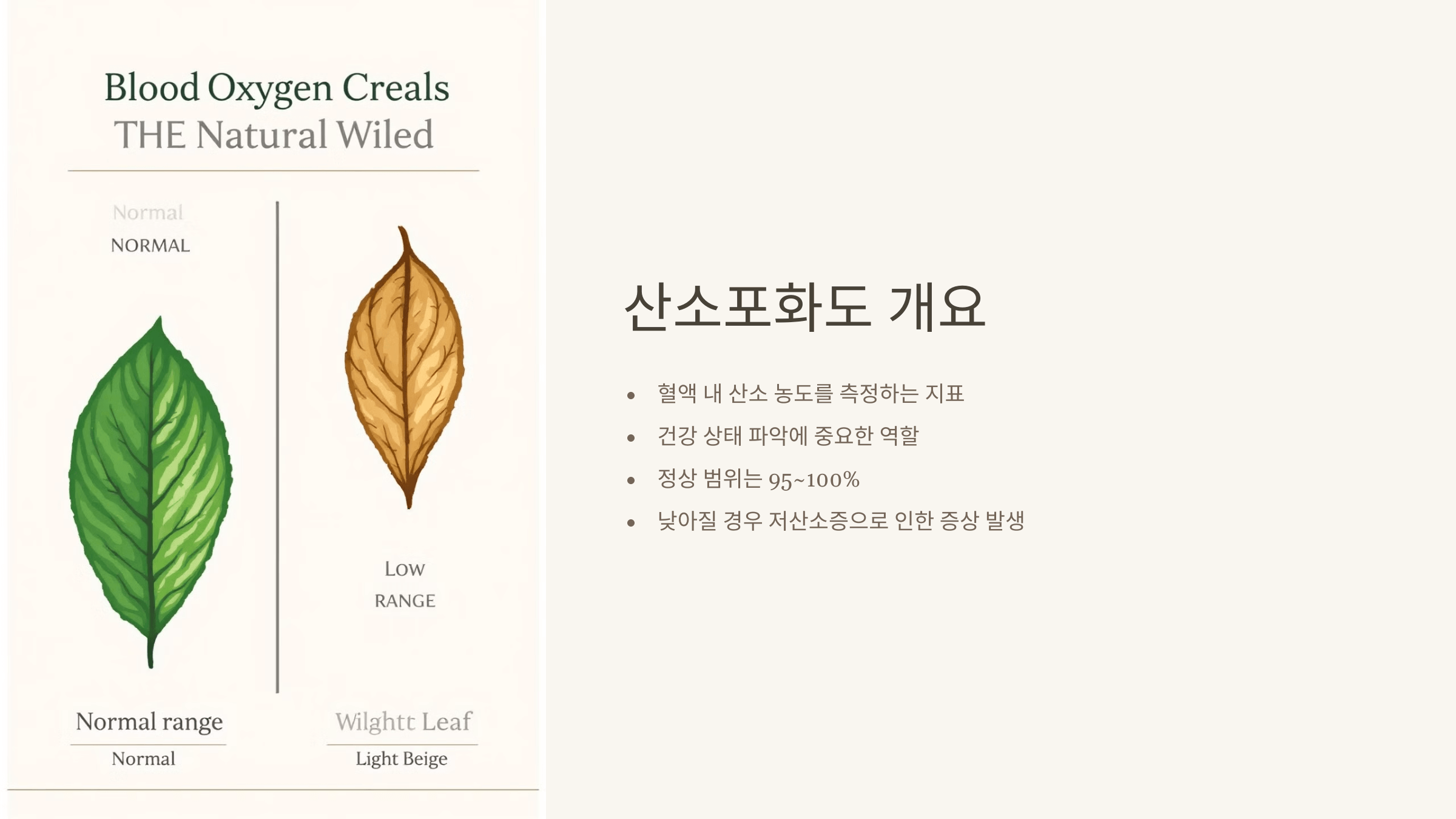 산소포화도와 관련된 사진입니다.