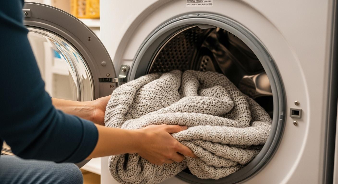 겨울 이불 빨래하는 법