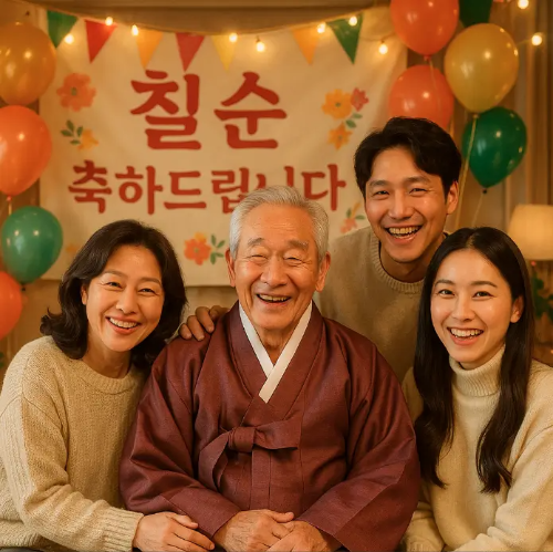 칠순-축하-가족