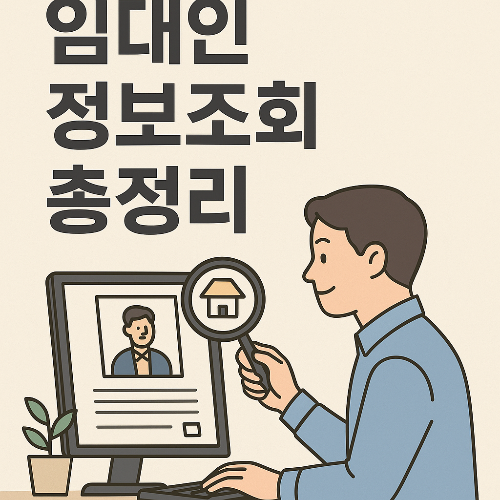 임대인정보조회 총정리