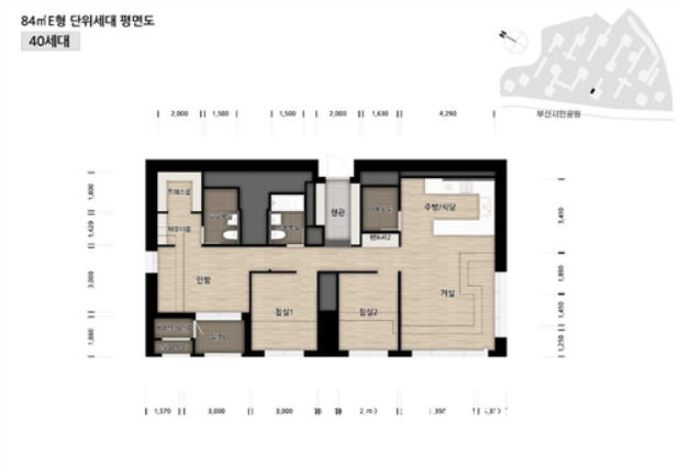 촉진3구역 평면도