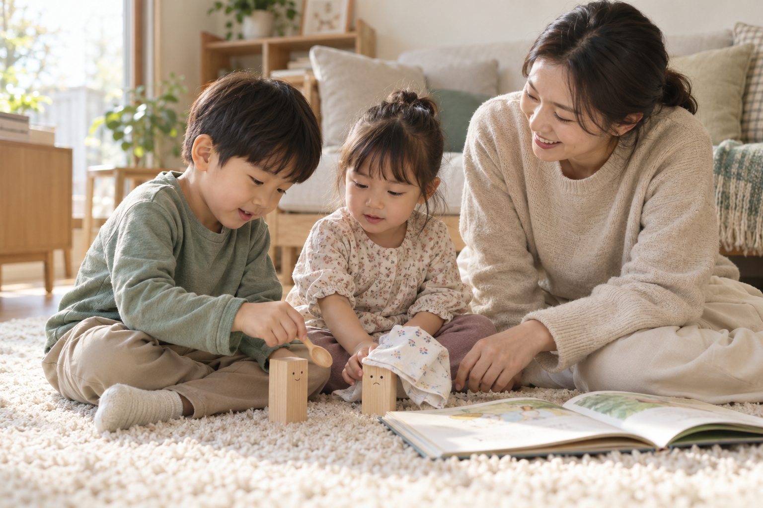 생활동화 역할놀이 방법|인형 없이 책 한 권으로 시작하기