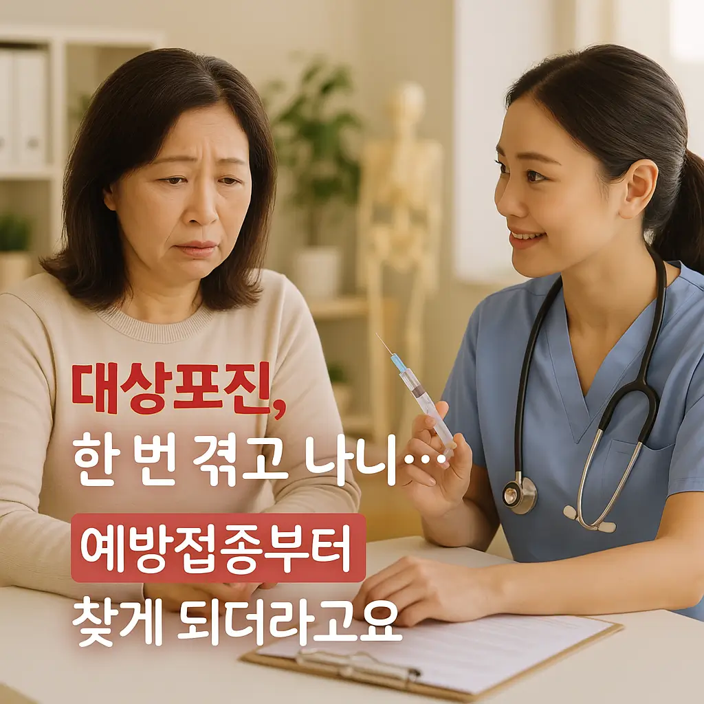 대상포진, 한 번 겪고 나니 예방접종부터 찾게 되더라고요