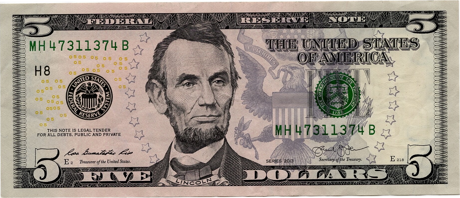 5 dollar
