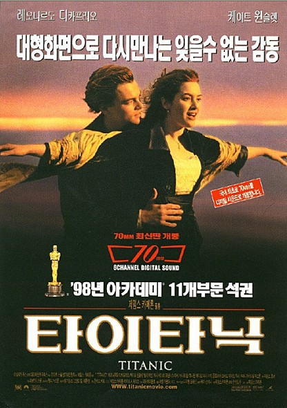 과거 타이타닉 포스터