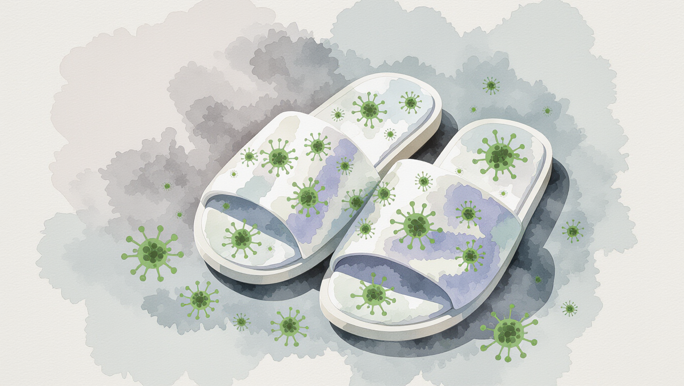 옥실 슬리퍼 냄새 제거