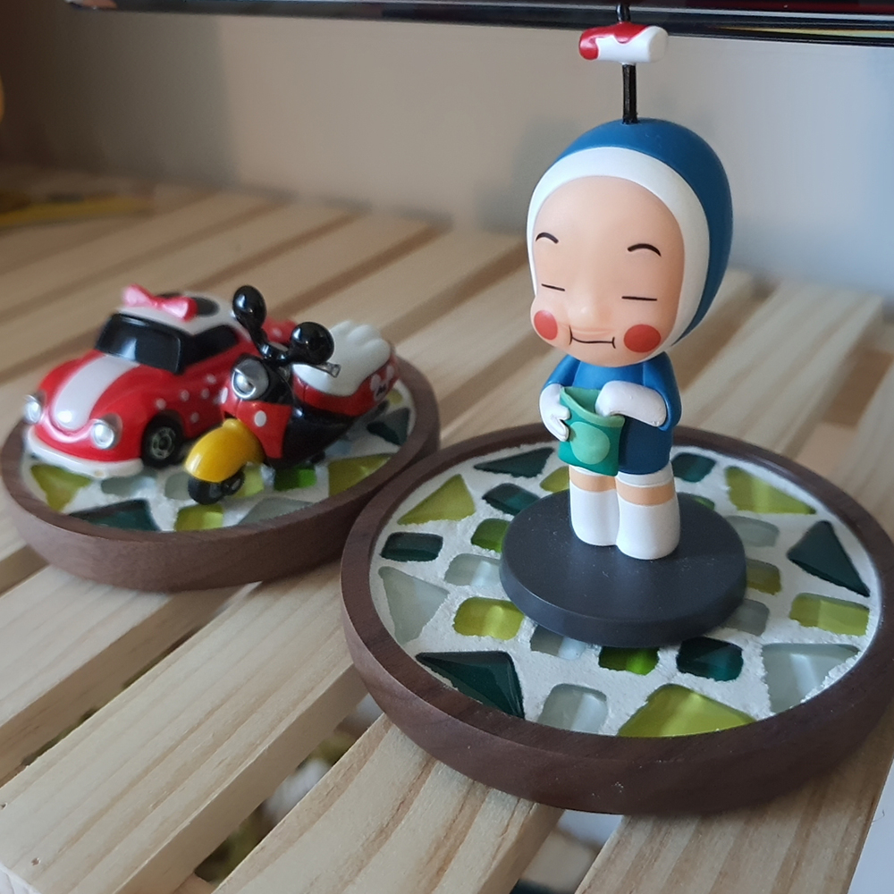 하비풀 타일 티 코스터