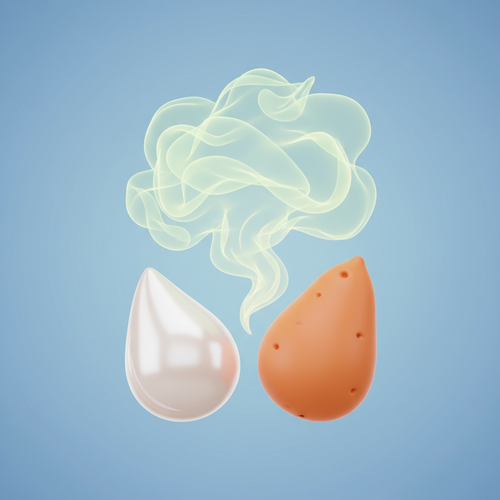 우유 유당이 고구마와 만나면 생기는 일