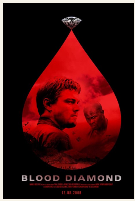 영화 블러드 다이아몬드 포스터 사진