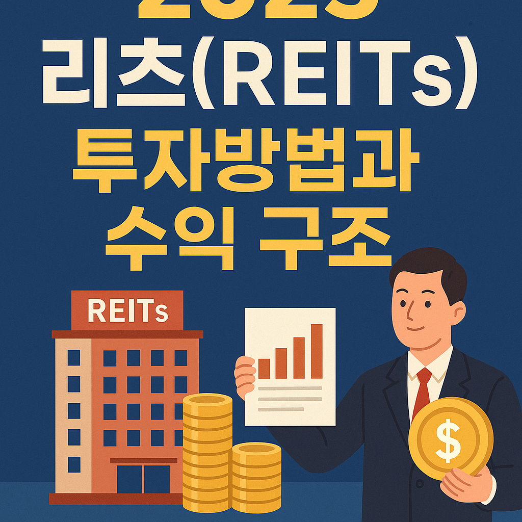 2025 리츠(REITs) 투자방법과 수익 구조 ❘ 배당형 부동산 투자 정석