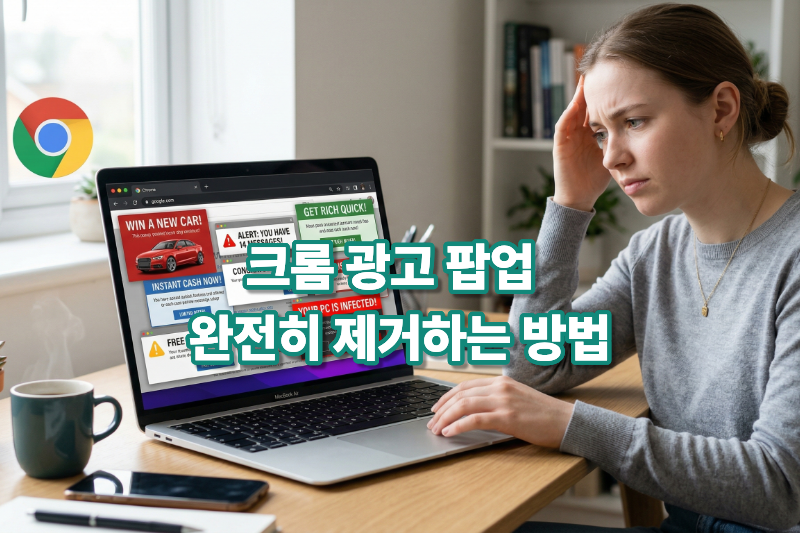 크롬 광고 팝업 제거 방법 대표 이미지