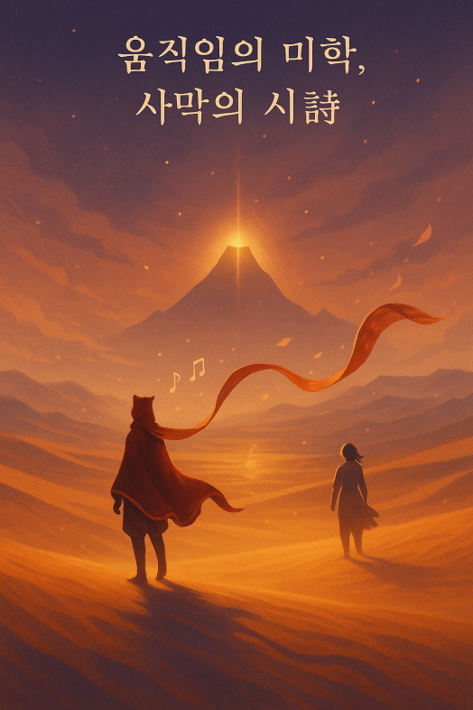 디자인이 만든 몰입 1부 – Journey: 움직임의 미학, 사막의 시詩