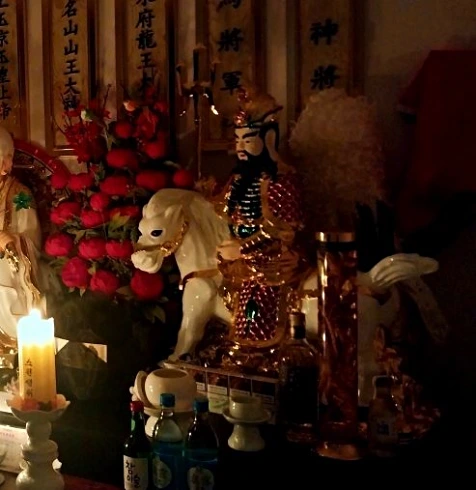 춘천 용한 점집 신당 내부