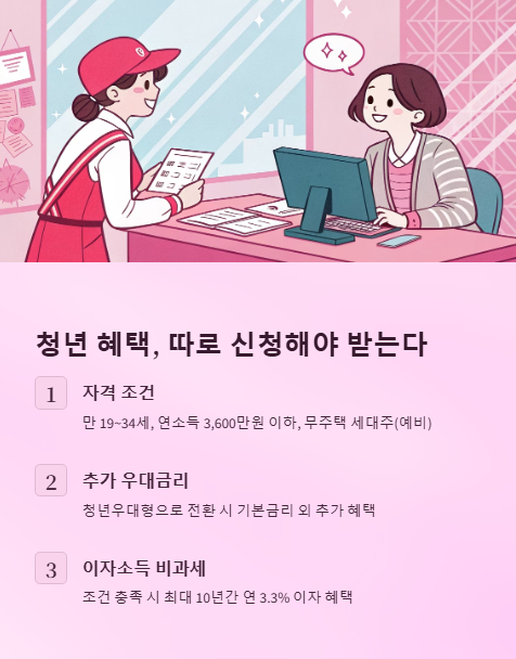 청년 혜택 따로 신청해야 받는다