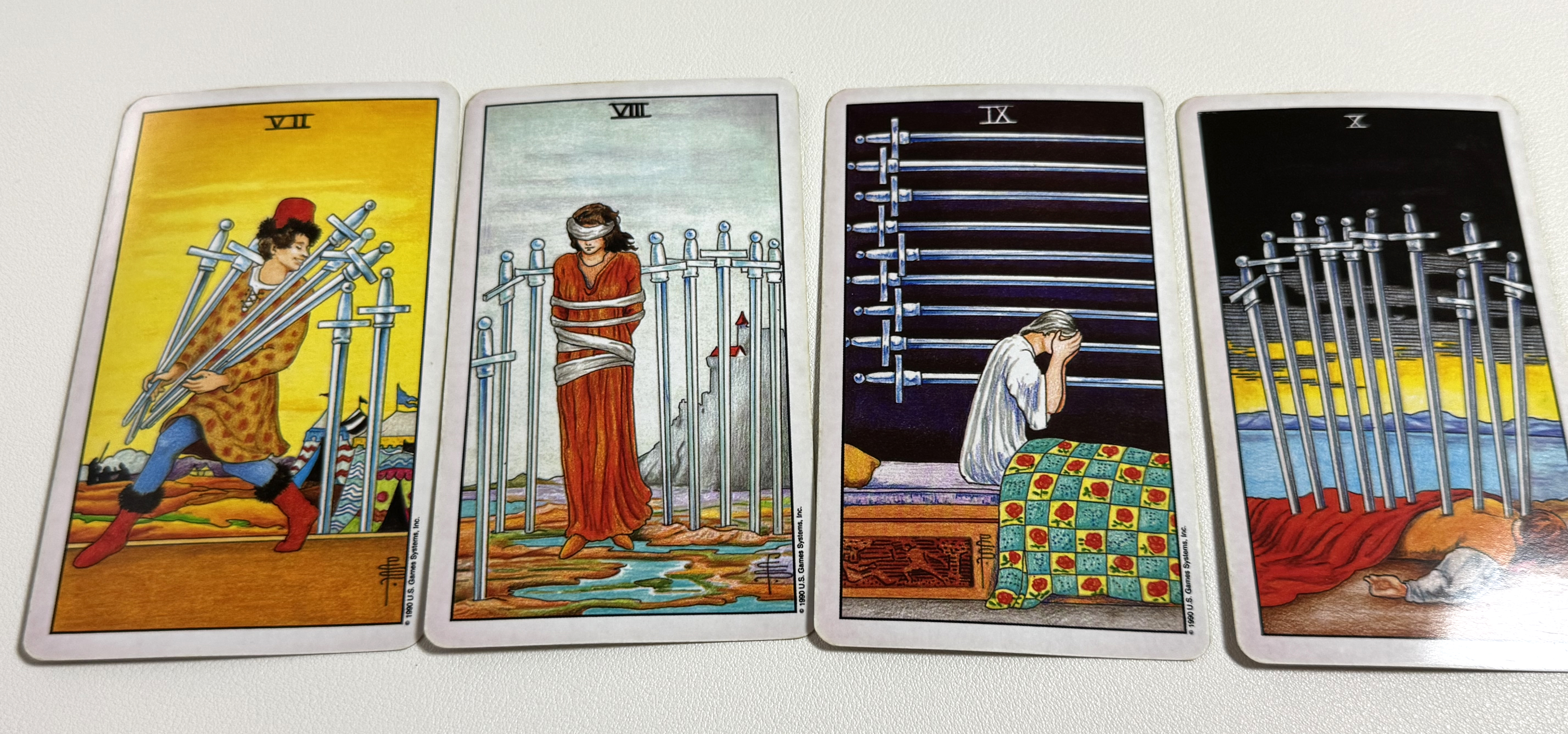 마이너 소드7번,소드8번,소드9번,소드10번