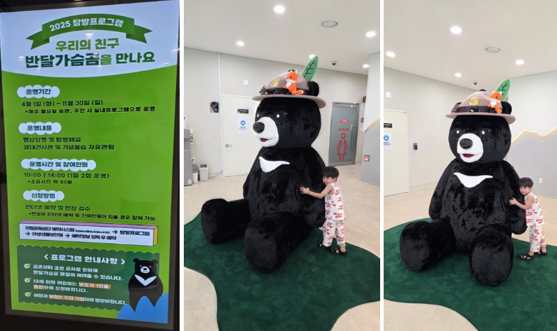 국립공원야생생물보전원 남부보전센터 반달가슴곰 탐방 후기 (우리의 친구 반달가슴곰을 만나요)