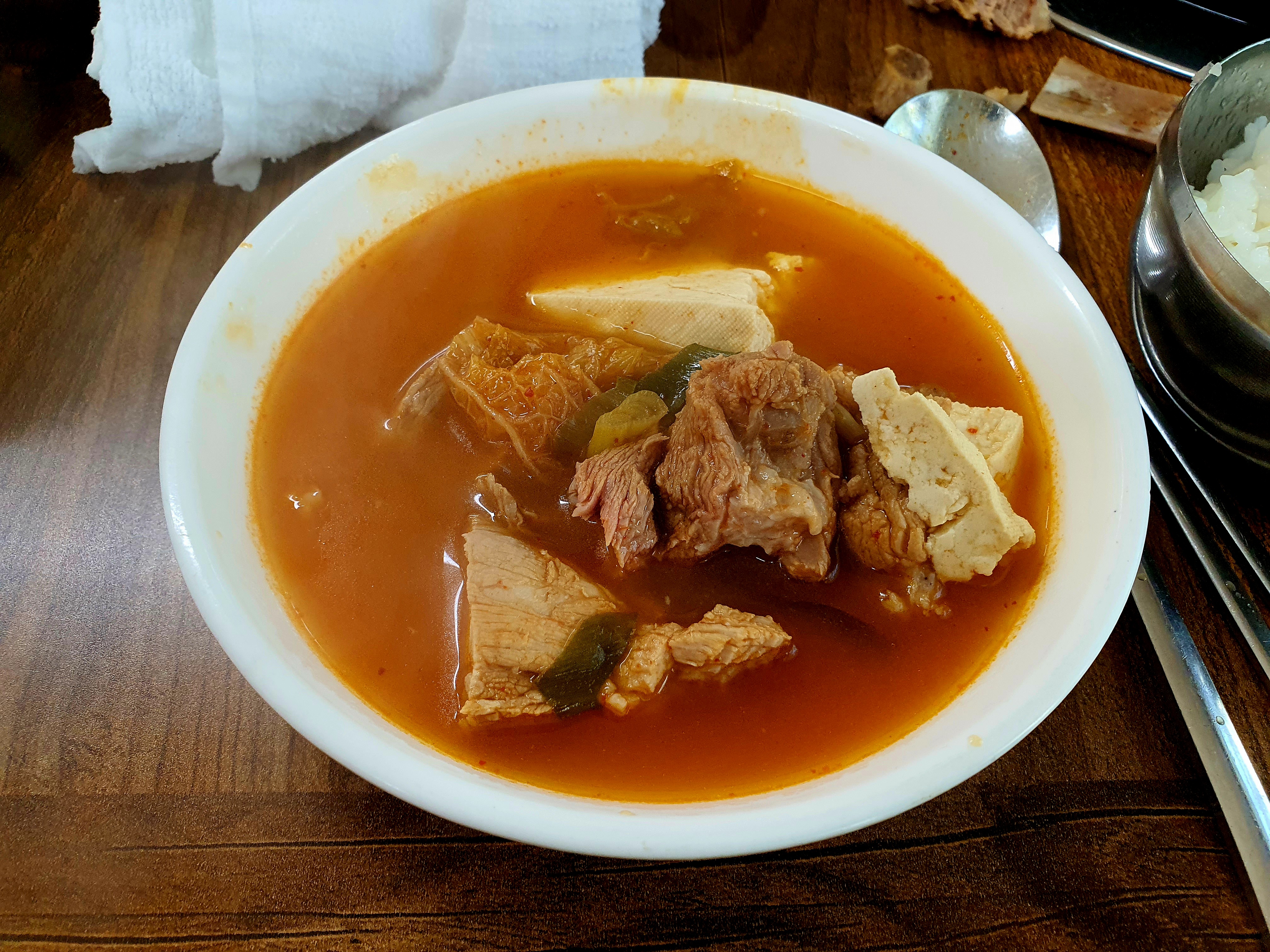 풍미식당 김치찌개