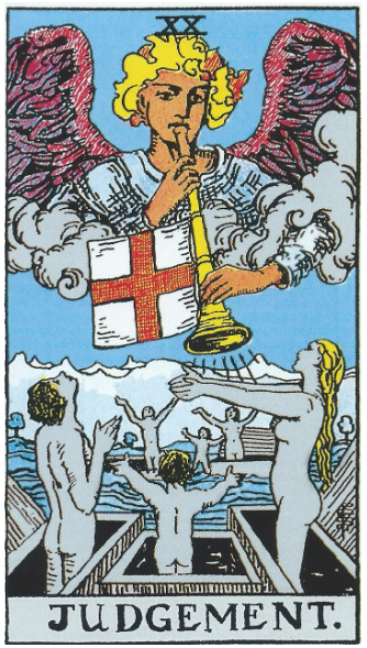 타로카드에서 20번 심판(Judgement) 카드